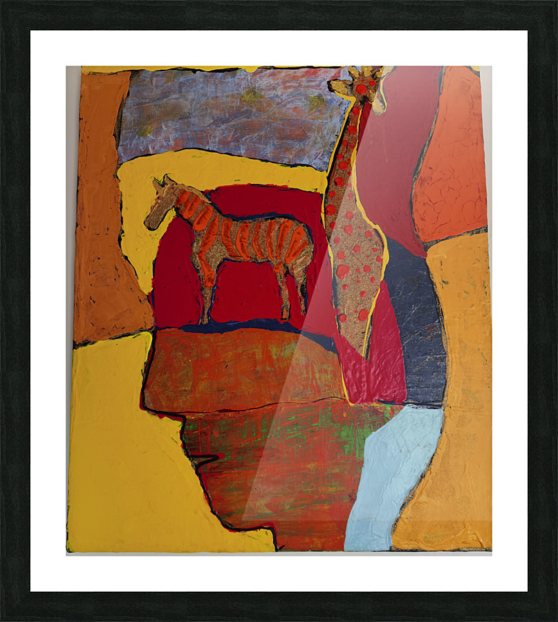 LAfrique  Picture Frame print