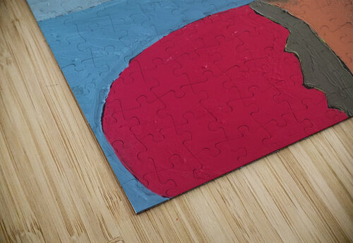 Cheval vert Klacard puzzle