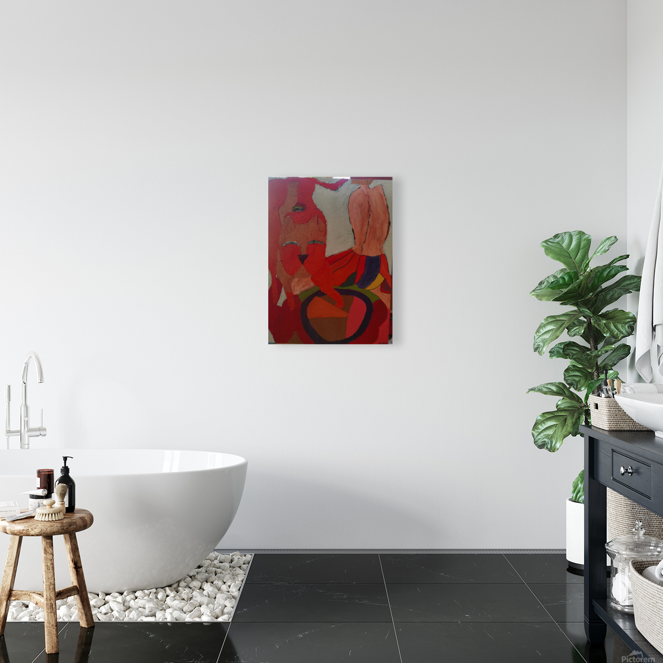 Chate rouge  Reproduction