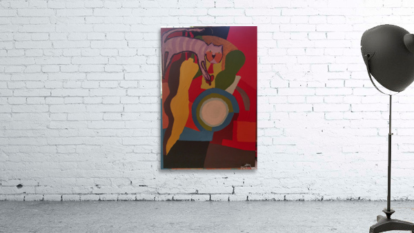 Chate et poupee  Wall Preview