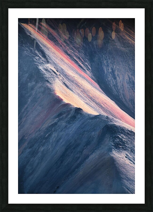 Rainbow Range Detail 1 Picture Frame Printing