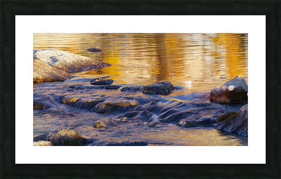 Cascade and reflections dawn Picture Frame Printing
