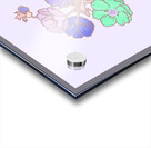 flowers poppy drawing bloom blossom art sketch fl Acrylic print