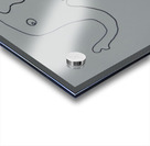 elephant drawing Acrylic print