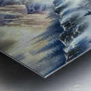 mountainous waterfall Metal print