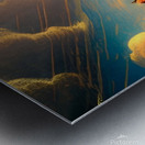 village house cottage medieval timber tudor split Metal print