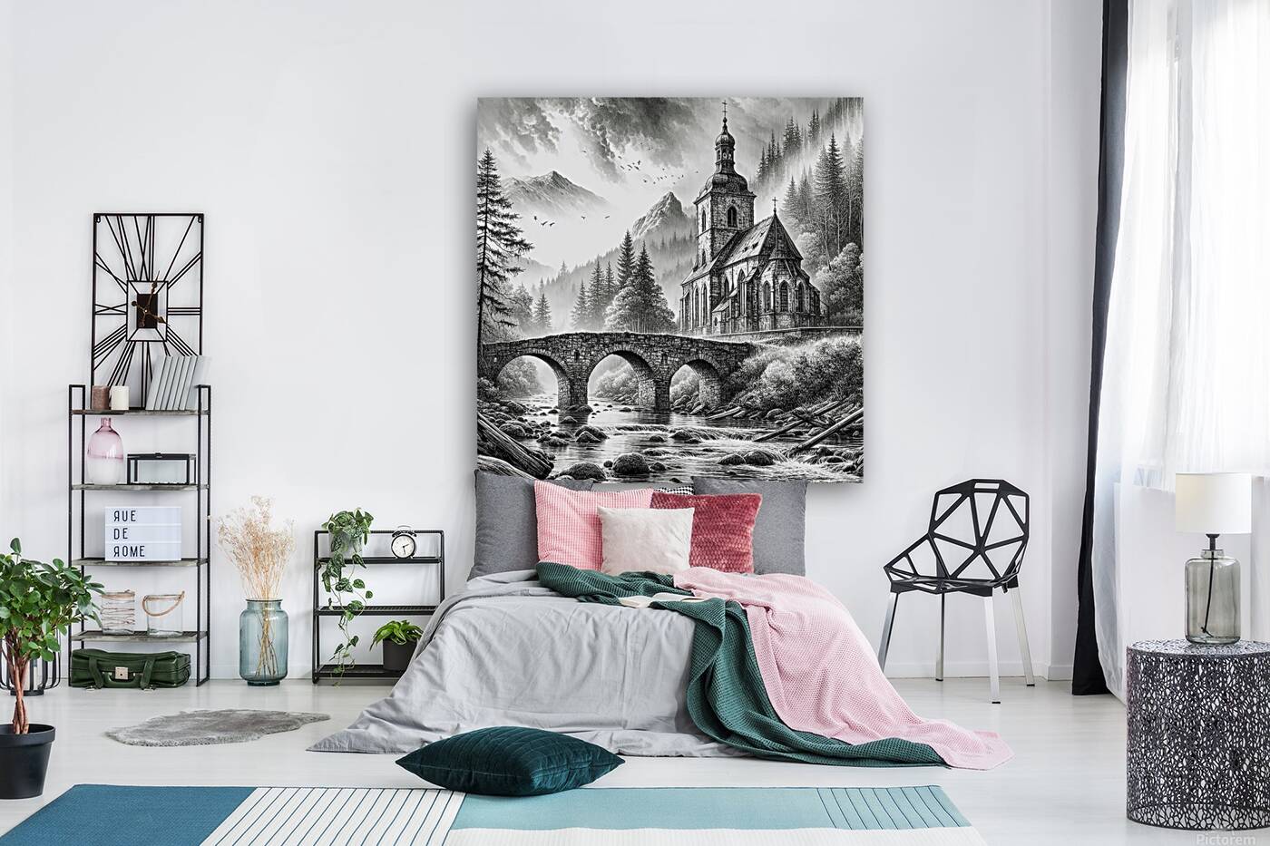 church bridge Reproduction