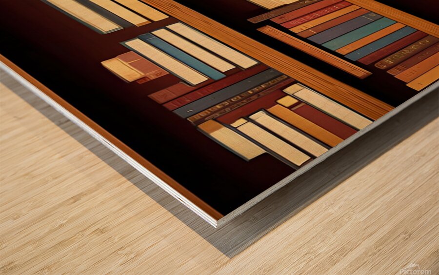 book nook books bookshelves comfortable cozy lite 1708435146.1016 Wood print