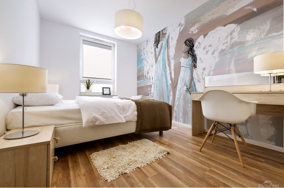 Her Angel Mural print