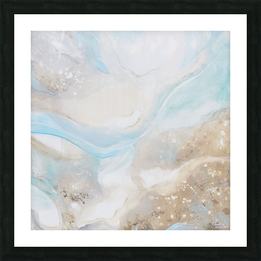 Swept Away Picture Frame print