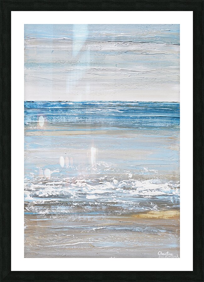 Del Mar II Picture Frame print