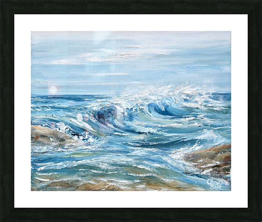 Sea Spray Picture Frame print