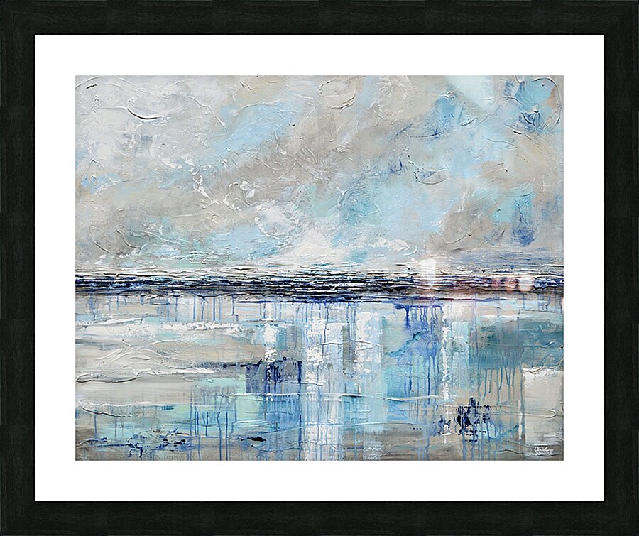 Coastal Solitude Picture Frame print
