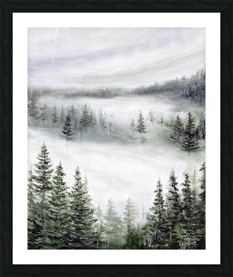 Beyond the Mist Picture Frame print