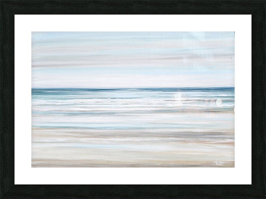 Beach Walk II Picture Frame print