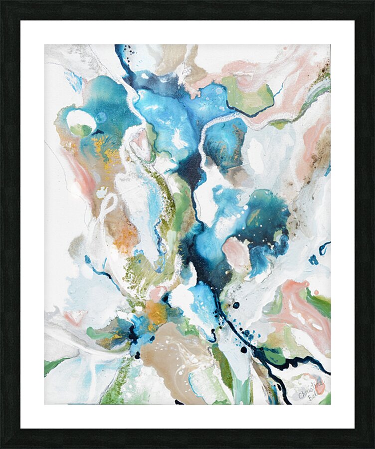 Low Tide Picture Frame print