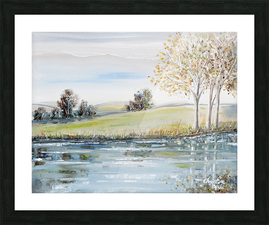 A Moments Reflection Picture Frame print