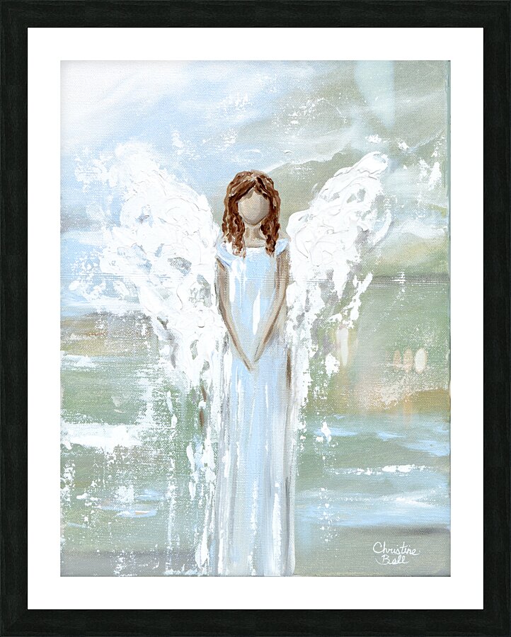 Her Blessings Picture Frame print