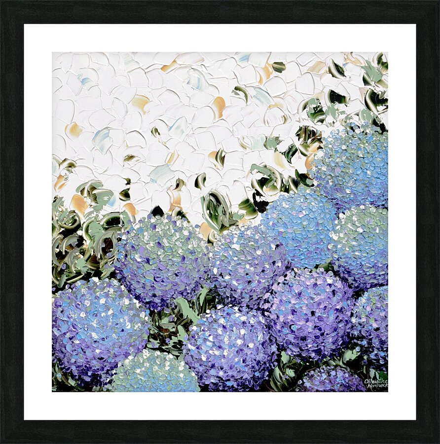 Garden In Bloom Picture Frame print