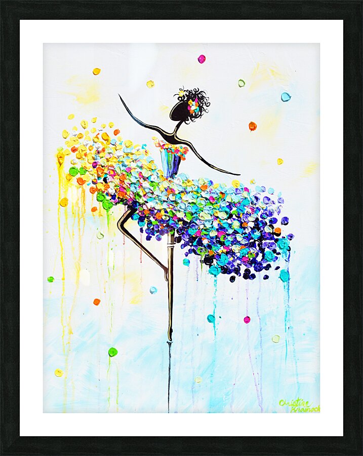 Dancer en Pointe Picture Frame print