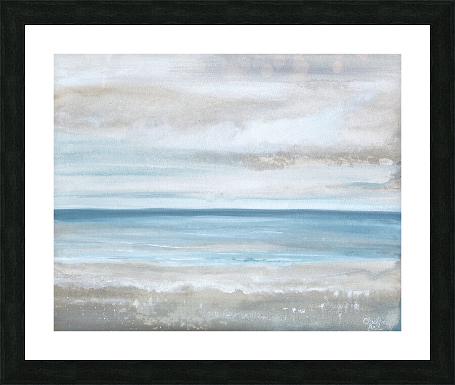 Sea Salt Picture Frame print