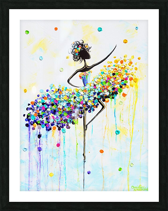 The Dancers Joy Picture Frame print