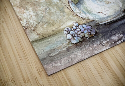 Delicate Hydrangea Christine Bell puzzle