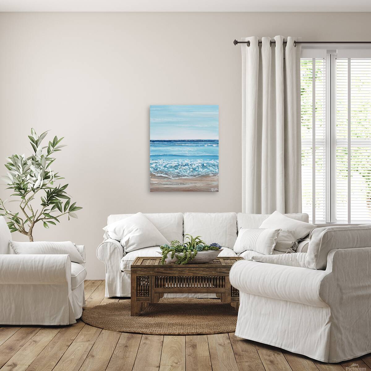 Sapphire Waves Reproduction