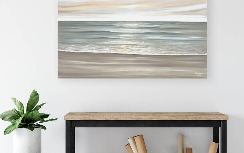Shimmering Sunset by Christine Bell