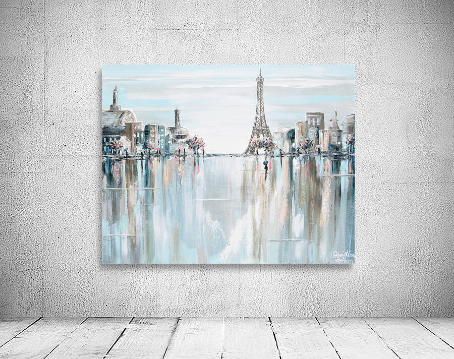 Bonjour Paris Wall Preview