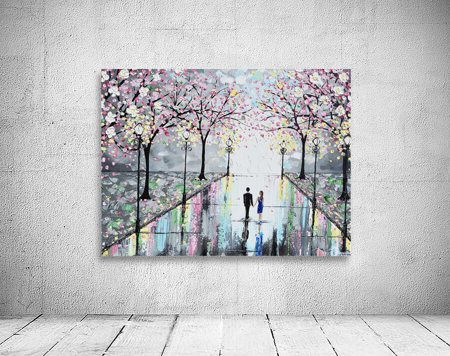 Blossoming Romance Wall Preview