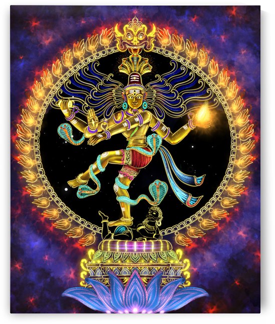 Shiva Nataraja  by Indian Trap