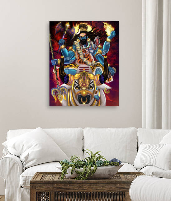 Shiva Bull by Indian Trap