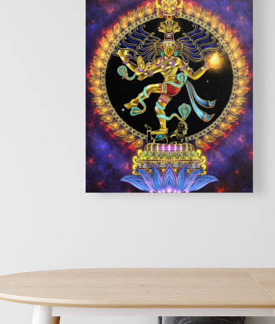 Shiva Nataraja  by Indian Trap