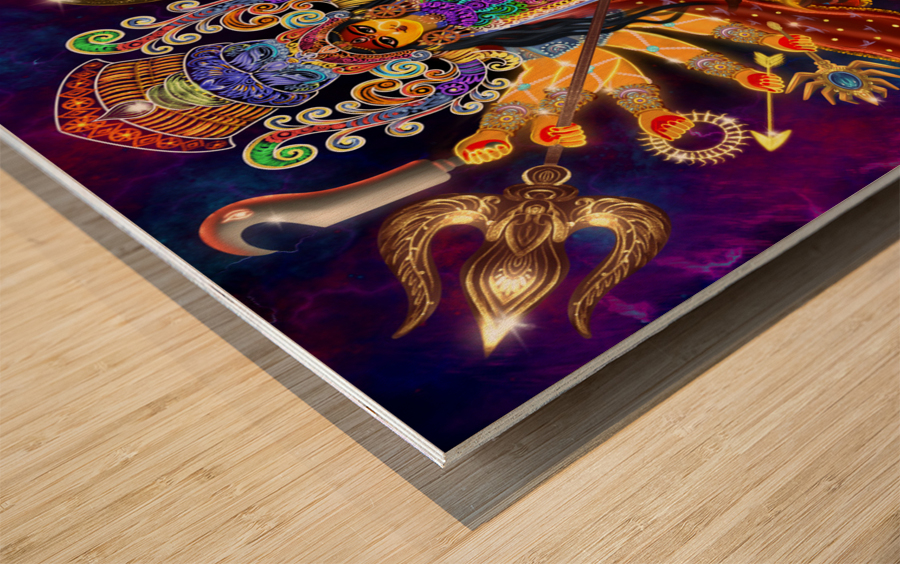 Durga5 Wood print