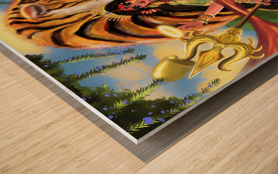Durga 2 Wood print