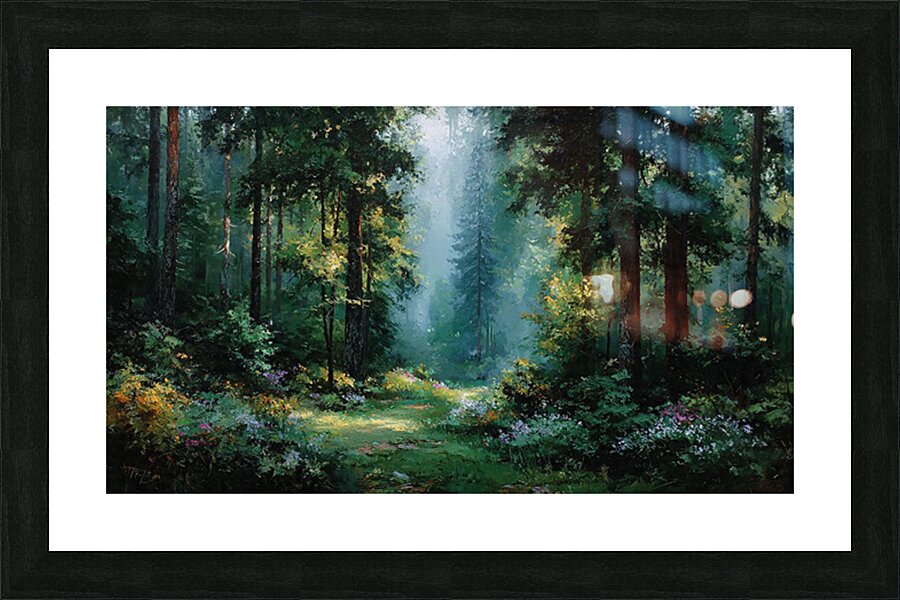 Dawns Whisper Picture Frame print