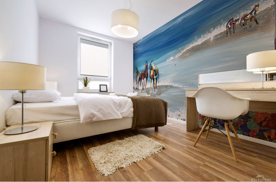 Beach Bums Mural print