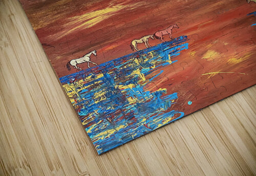 Crossing the Divide Holly K Fine Art puzzle