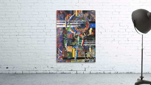 Rounded Up - Vertical Wall Preview