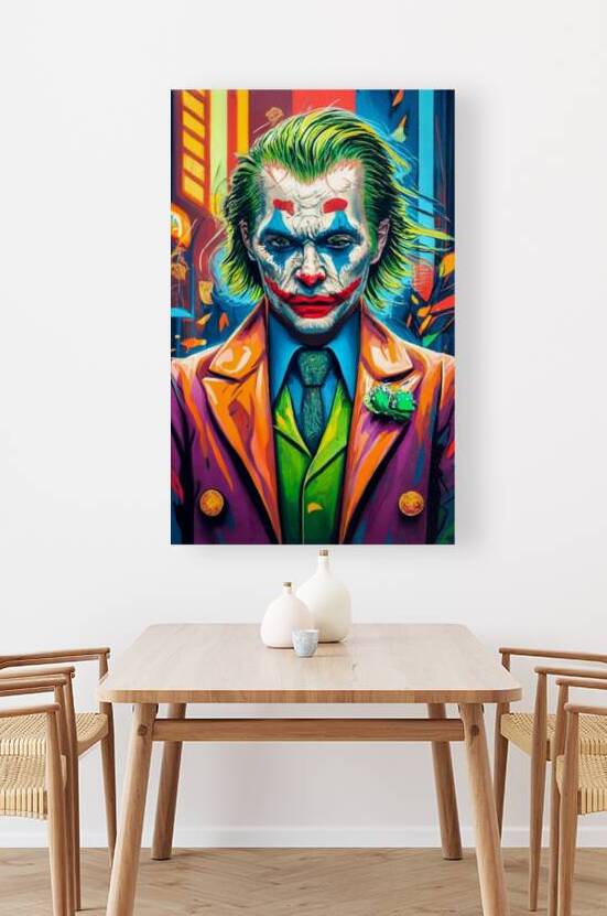 A Joker Van Gogh with donald trumps face style  1 by Billya