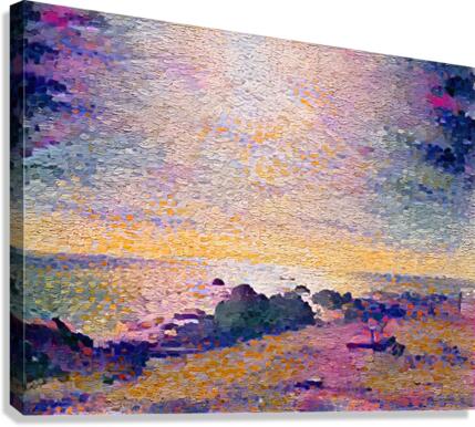 Bright Lonely Dawn Canvas Print