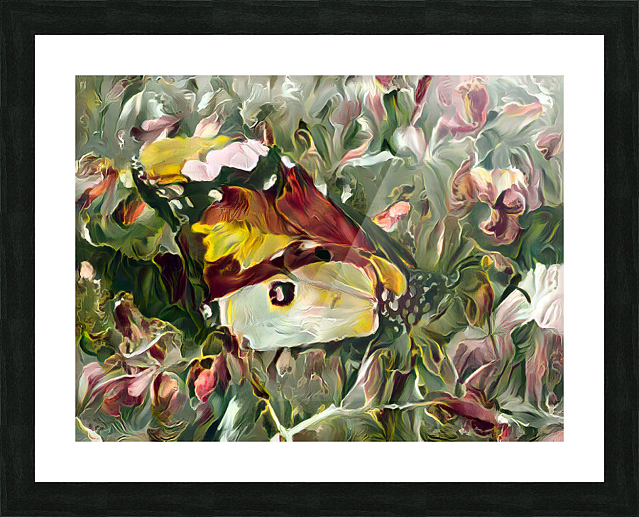 Upon Fragile Wings Picture Frame print