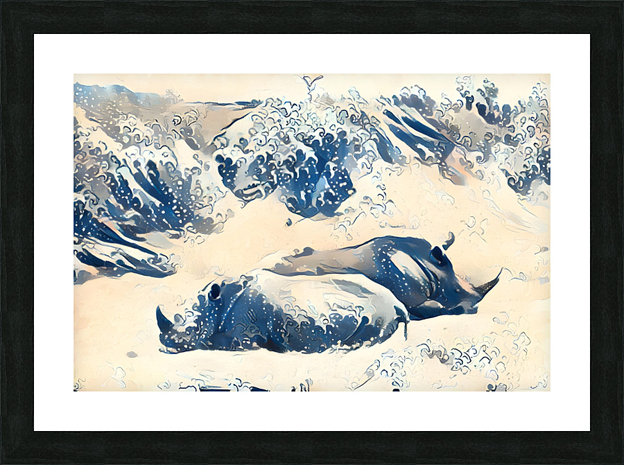 Slumbering Giants 01 Picture Frame print
