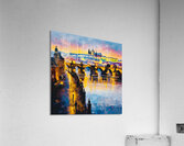 The Charles Bridge Prague Acrylic Print