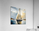 The pleasure sailing Acrylic Print