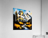 The Eiger Acrylic Print