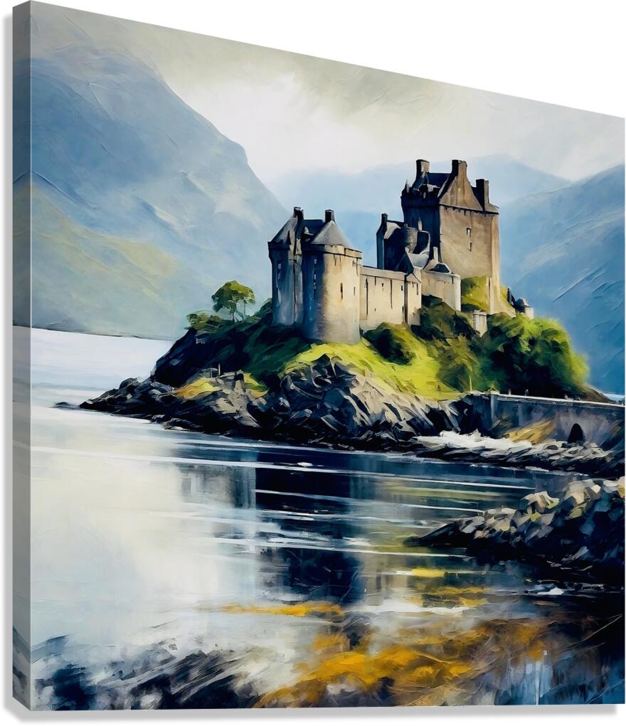 Eilean Donan Castle Canvas Print