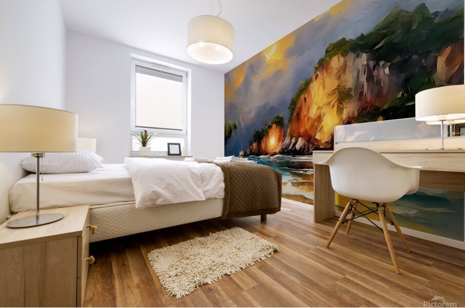 Beautiful Phuket Mural print