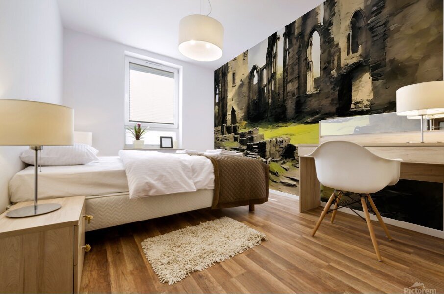 Barnard castle Mural print